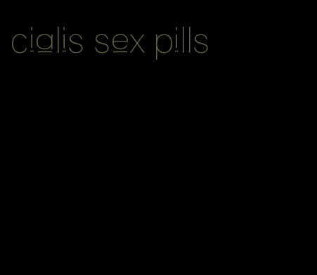 cialis sex pills