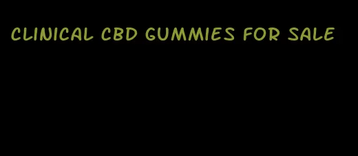 clinical cbd gummies for sale