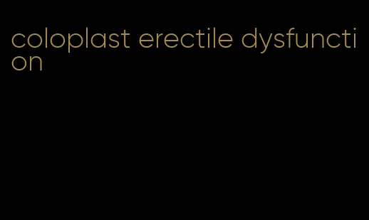 coloplast erectile dysfunction