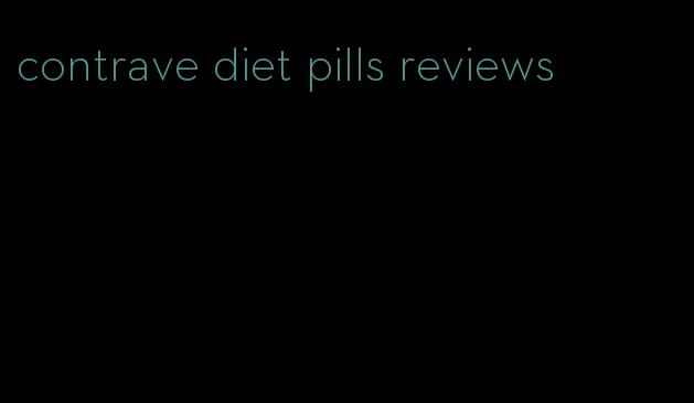 contrave diet pills reviews