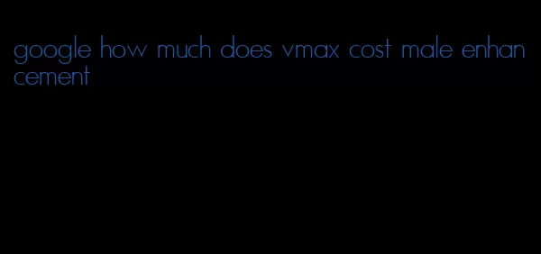 google how much does vmax cost male enhancement