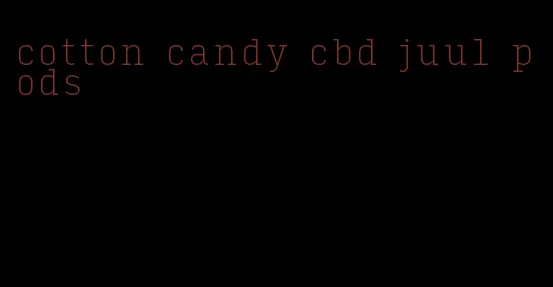 cotton candy cbd juul pods