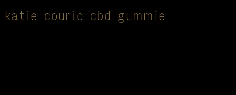 katie couric cbd gummie