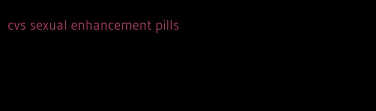 cvs sexual enhancement pills