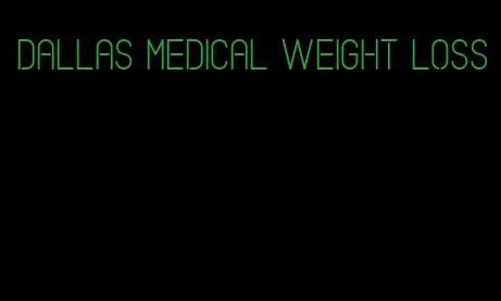 dallas medical weight loss