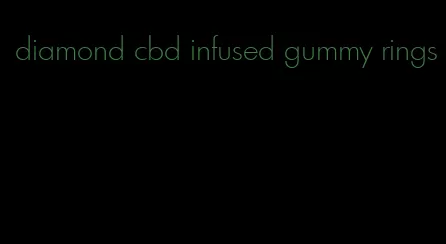 diamond cbd infused gummy rings