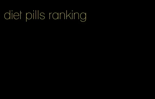 diet pills ranking