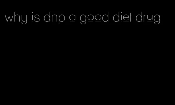 why is dnp a good diet drug