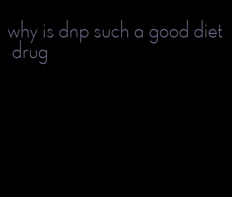 why is dnp such a good diet drug