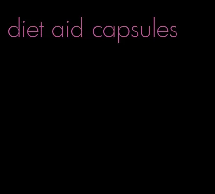 diet aid capsules