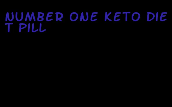 number one keto diet pill