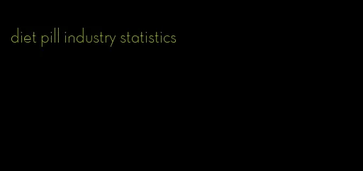 diet pill industry statistics