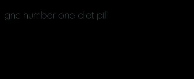 gnc number one diet pill