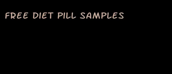 free diet pill samples