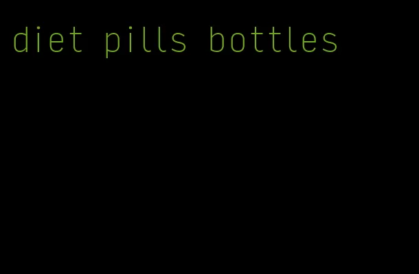 diet pills bottles