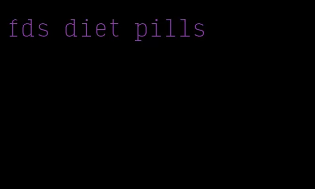 fds diet pills