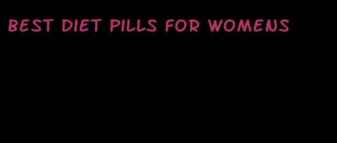 best diet pills for womens