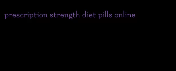 prescription strength diet pills online