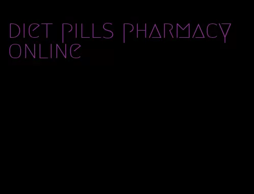 diet pills pharmacy online