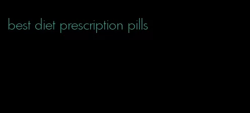 best diet prescription pills