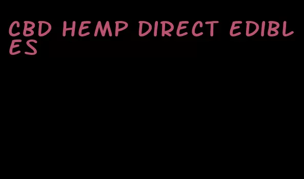 cbd hemp direct edibles