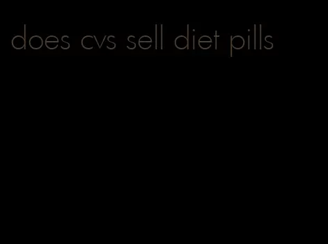 does cvs sell diet pills