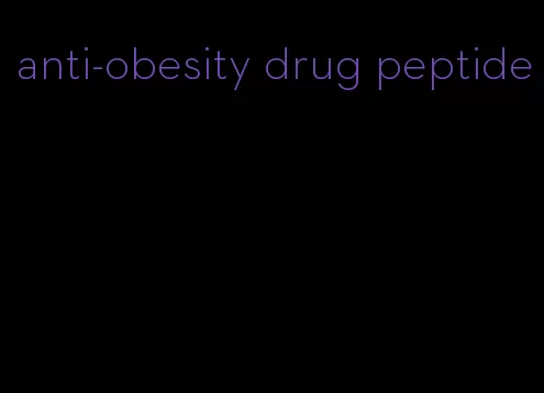 anti-obesity drug peptide