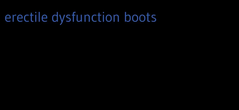 erectile dysfunction boots