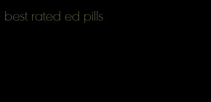 best rated ed pills