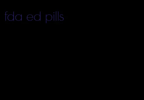 fda ed pills