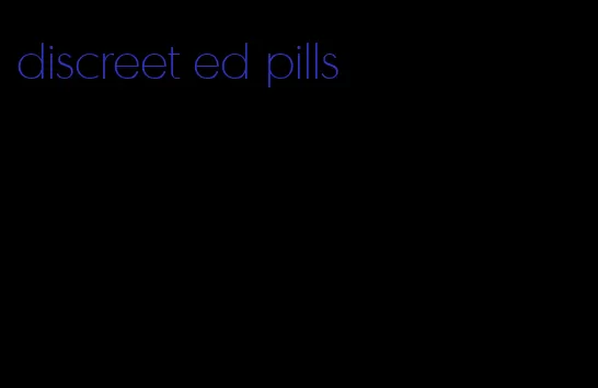 discreet ed pills