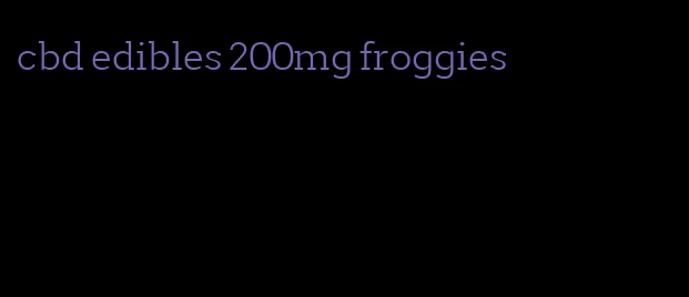 cbd edibles 200mg froggies