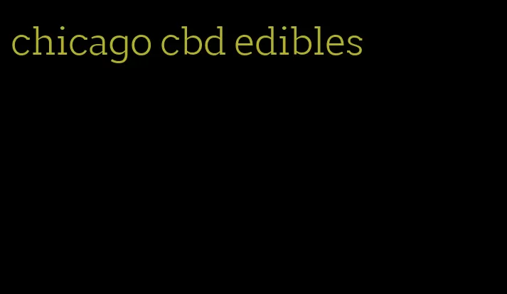 chicago cbd edibles