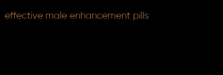 effective male enhancement pills