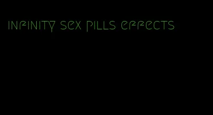 infinity sex pills effects