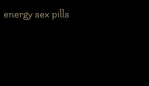 energy sex pills