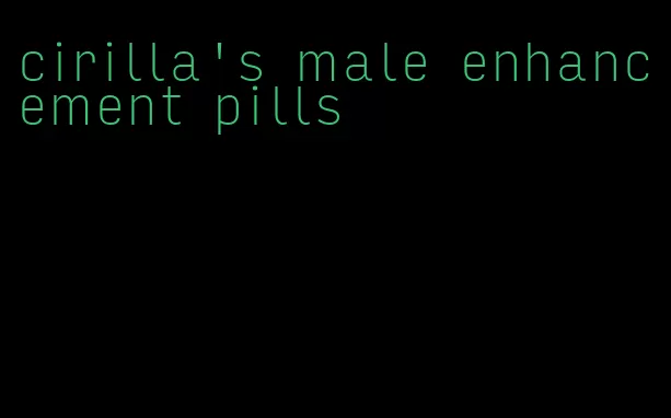 cirilla's male enhancement pills