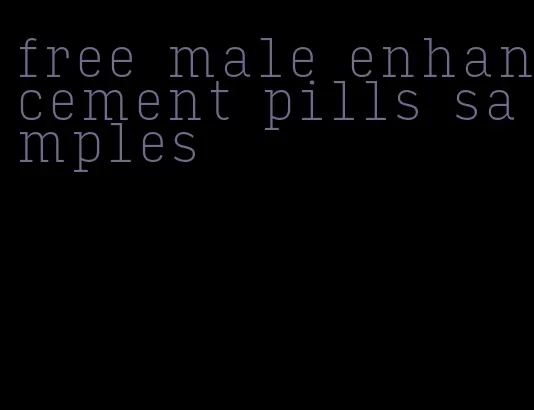 free male enhancement pills samples