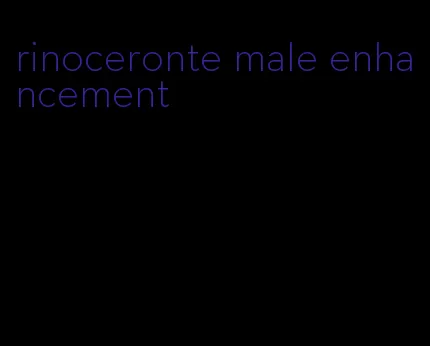 rinoceronte male enhancement