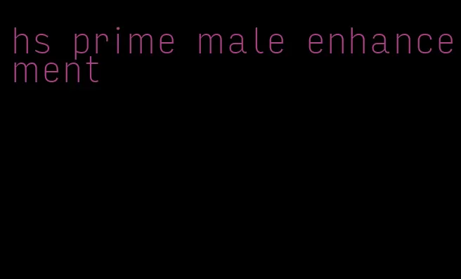 hs prime male enhancement