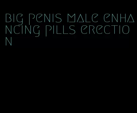 big penis male enhancing pills erection