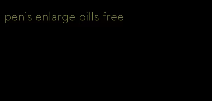 penis enlarge pills free