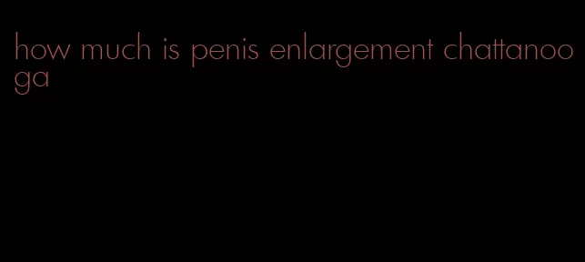 how much is penis enlargement chattanooga