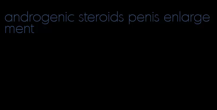 androgenic steroids penis enlargement