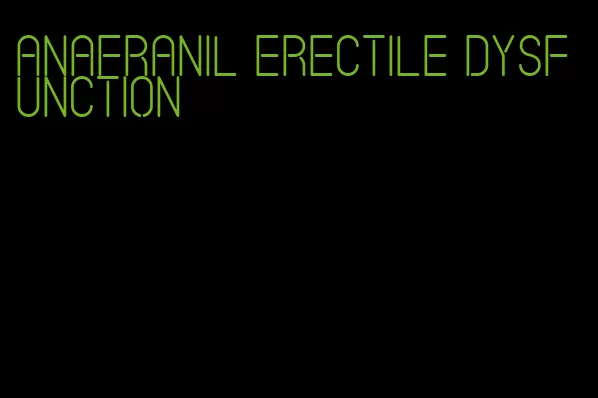 anafranil erectile dysfunction