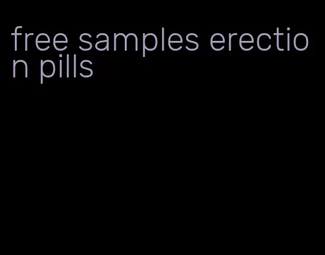 free samples erection pills