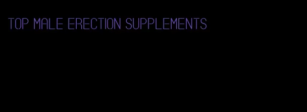 top male erection supplements