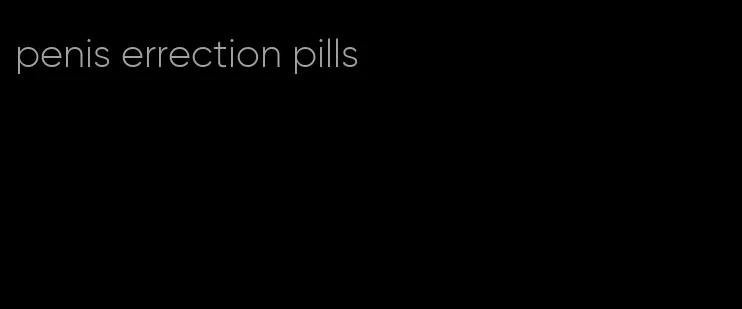 penis errection pills