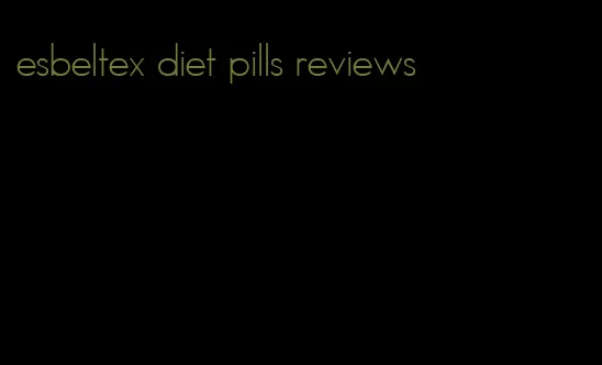 esbeltex diet pills reviews