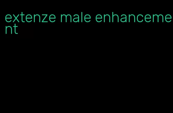 extenze male enhancement